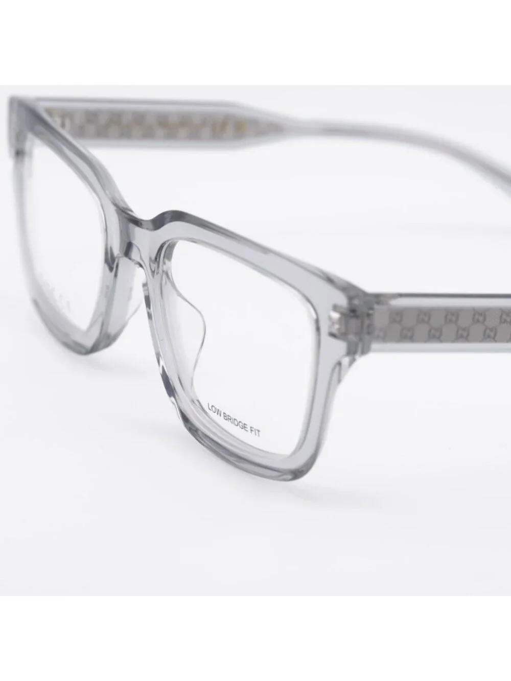 Gucci GG2071OL 005 Eyeglasses Grey 52mm Rectangle Frame